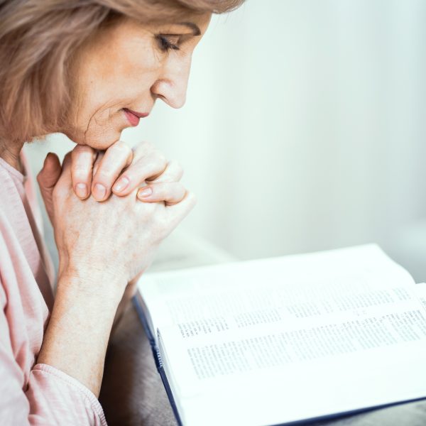 Women reading Bible. Trust Jesus: Lean Not On Your Own Understanding