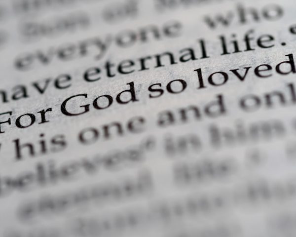 Bible Test enlarged For God so loved Why You Don't Have to Earn God's Love: Justified By Faith, Not By Works