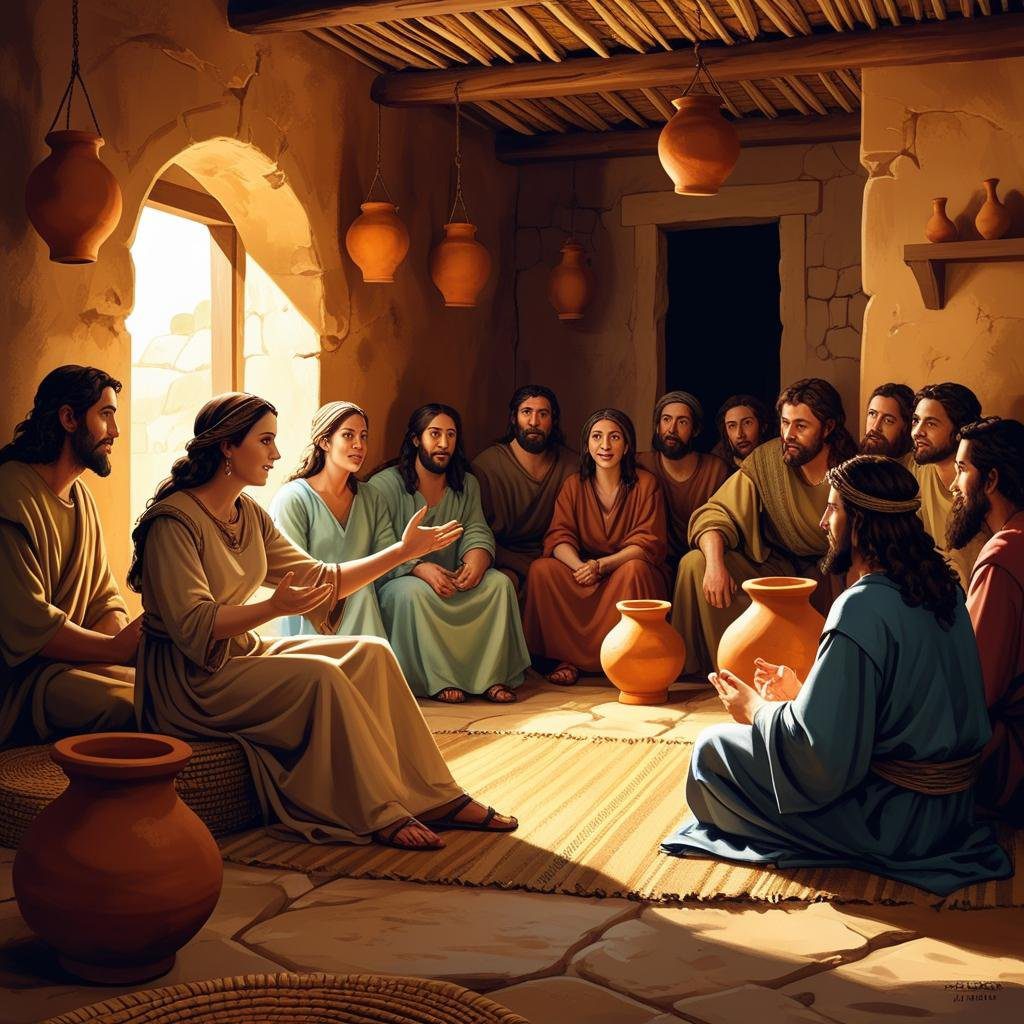 Bible times. Priscilla and Aquila were teaching in their home. Who Was Priscilla in the Bible? Lessons for Women Today.
