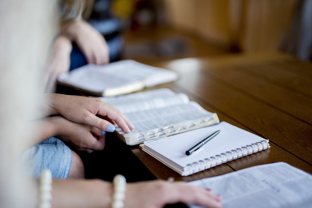 women studying Bible. What do trials teach us about Abiding in Christ?